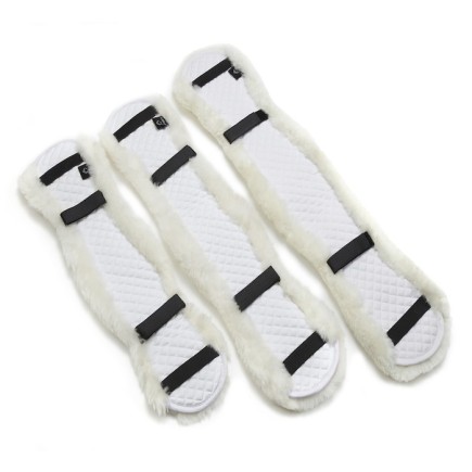 Lemieux: foureau de sangle dressage agneau veritable 65cm – 65 cm