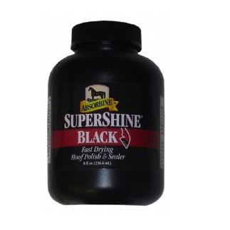 Absorbine: Supershine Noir Vernis – Showquest – Soin des pieds – Équitation