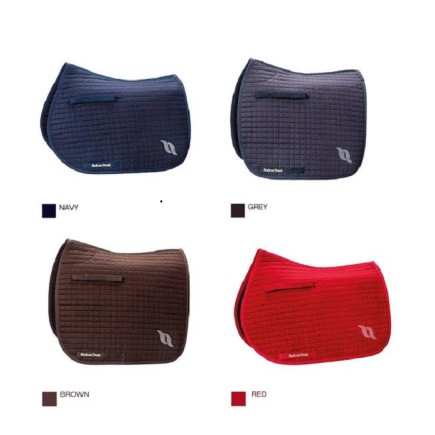 Back On Track: Tapis de selle dressage broderie – Gris – Tapis de selles – Équitation