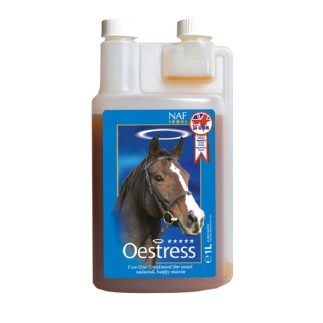 NAF: Oestress Liquid (juments épanouies) 1l – Déstressant – Équitation