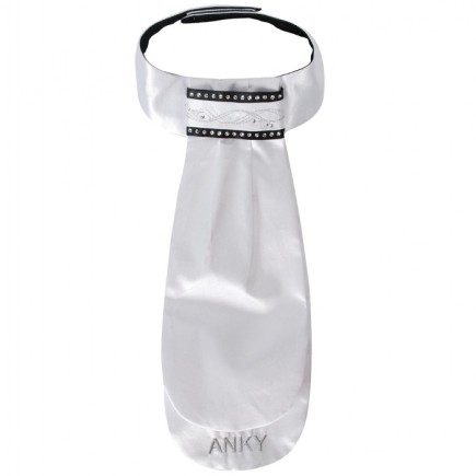 Anky: Plastron Fancy – Blanc – Plastrons-jabots-cravates – Équitation