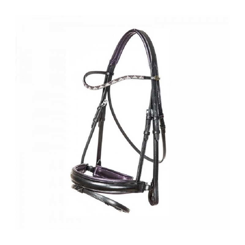 Bridon Rainbow pull back – Full, Noir Bridon Rainbow pull back – Full, Noir