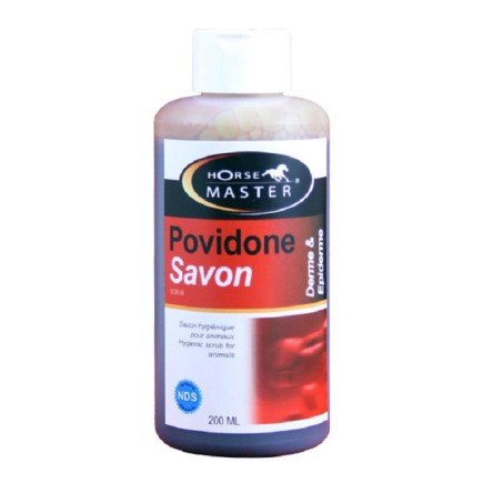 Horse Master: Povidone savon 200ml – Soins de la peau – Équitation