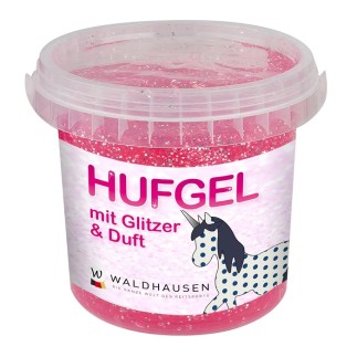 Gel pour sabots avec paillettes – Rose – Wembley – Enfants – Équitation