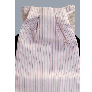 Plastron classique : rose – Blanc et noir – HDC – Plastrons-jabots-cravates – Équitation