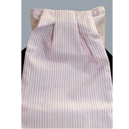 Plastron classique : rose – Blanc et noir – HDC – Plastrons-jabots-cravates – Équitation