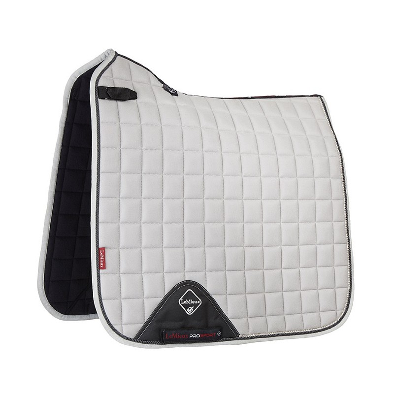 Le Mieux: Tapis de selle Dressage Vogue strass – Gris