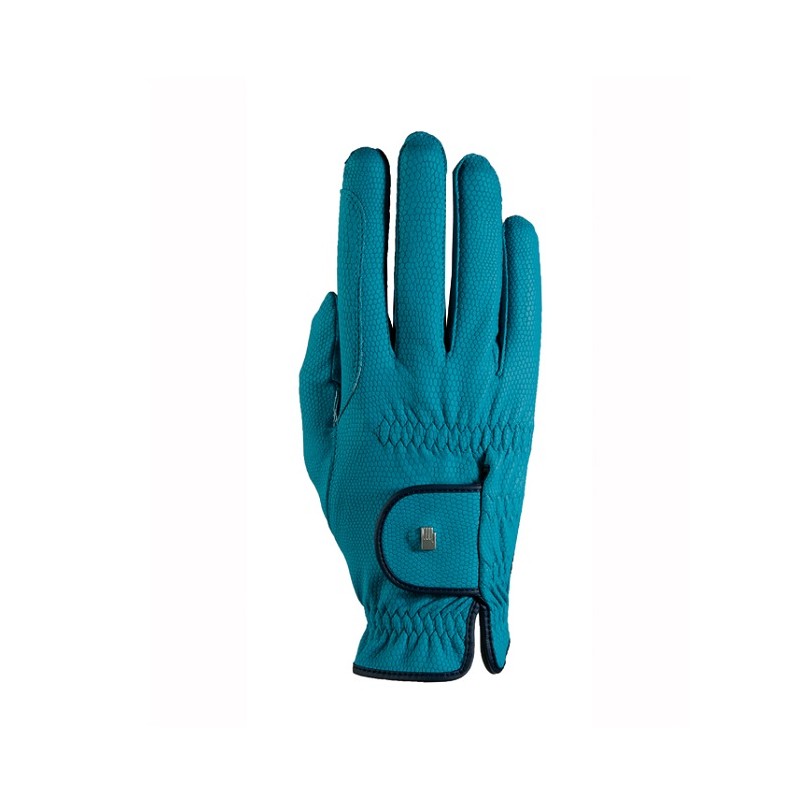 Roeckl: Gants Lona (New) – 6.5, Turquoise