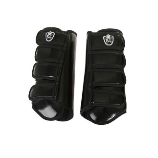 Kingsland: Guêtres Bordeaux (arrières) – Full, Blanc