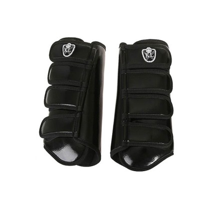 Kingsland: Guêtres Bordeaux (arrières) – Full, Blanc