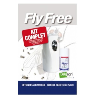 BelgAgri: Fly Free Kit Complet – Anti mouches – Équitation