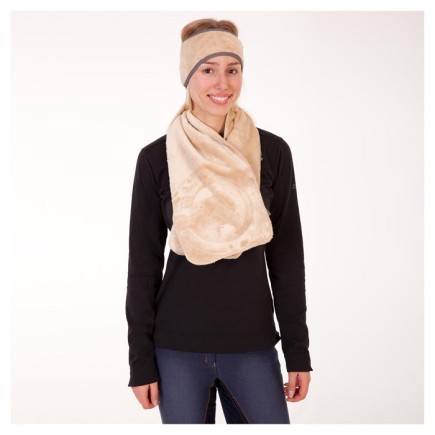 Anky: Bandeau fleece luxe – Bleu ciel