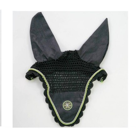 Esperado: Bonnet pour chevaux Solden – Antracite – Anti mouches – Équitation