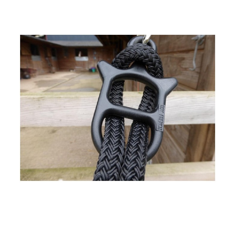 Idolo: Attache sécurisé pour votre cheval – Noir