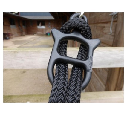 Idolo: Attache sécurisé pour votre cheval – Noir – Cordes – Équitation