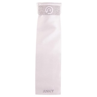 Anky: Plastron Sporty Chic – Blanc