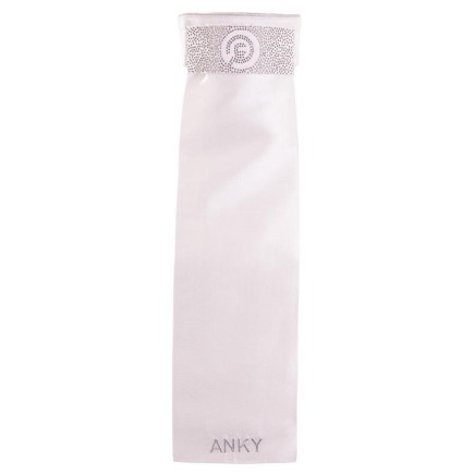 Anky: Plastron Sporty Chic – Blanc