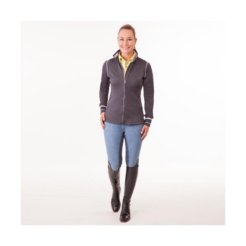 Anky: Blouson Technostretch "Rib" (New) – S, Ebony