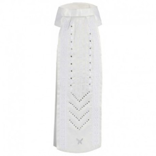 Kingsland Dressage: Plastron Fidelma – Blanc – Plastrons-jabots-cravates – Équitation