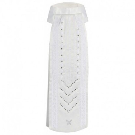 Kingsland Dressage: Plastron Fidelma – Blanc – Plastrons-jabots-cravates – Équitation