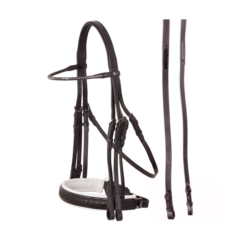 Anky: Sensation Double bride Noir/Blanc – Cob