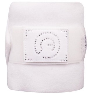 Anky : Set de 4 bandages blanc Stones – Équitation