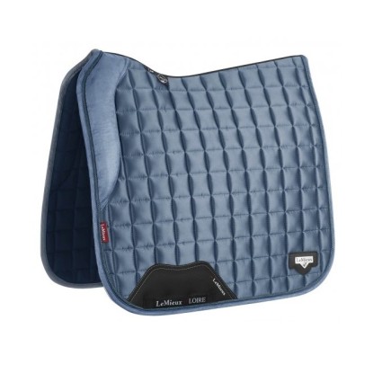 LeMieux : Tapis de selle Loire Memory Dressage – Ice Blue – Tapis de selles – Équitation