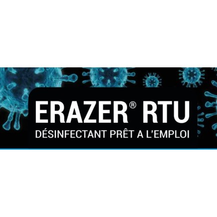 Erazer RTU : Désinfectant prêt à l'emploi Activité – Lutte contre les nuisibles – Équitation